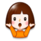 Woman Shrugging emoji on Samsung